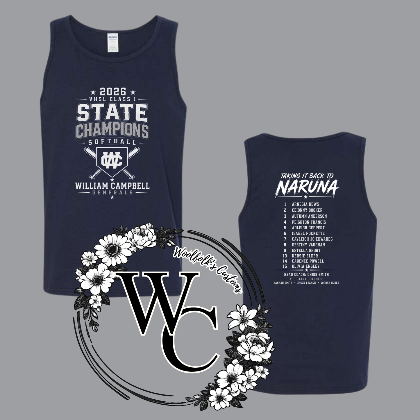 WC-State Champs- Unisex Tank Top