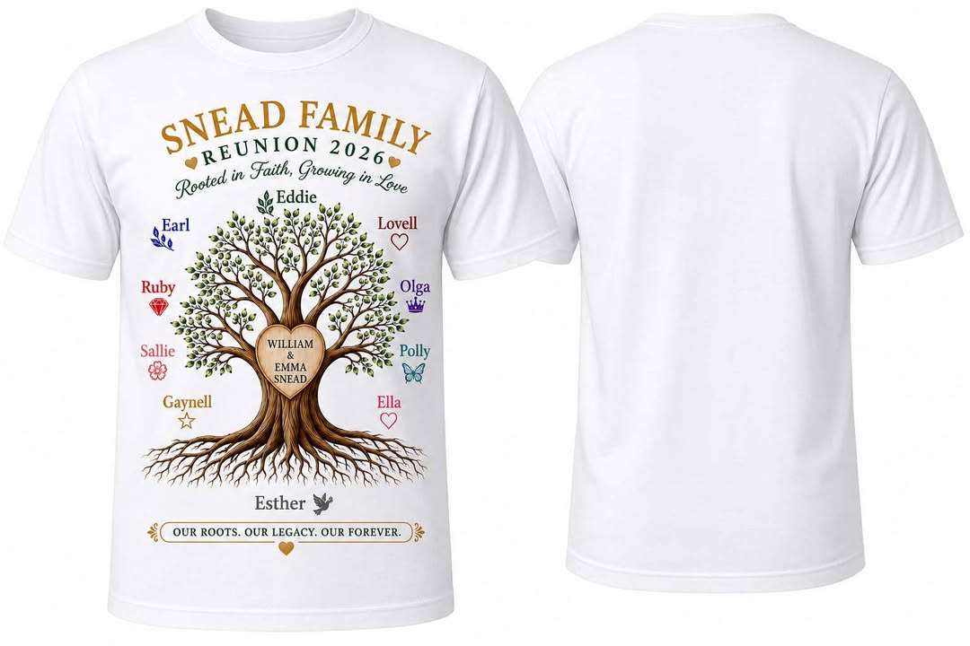 SNEAD FAMILY REUNION - WHITE T SHIRT
