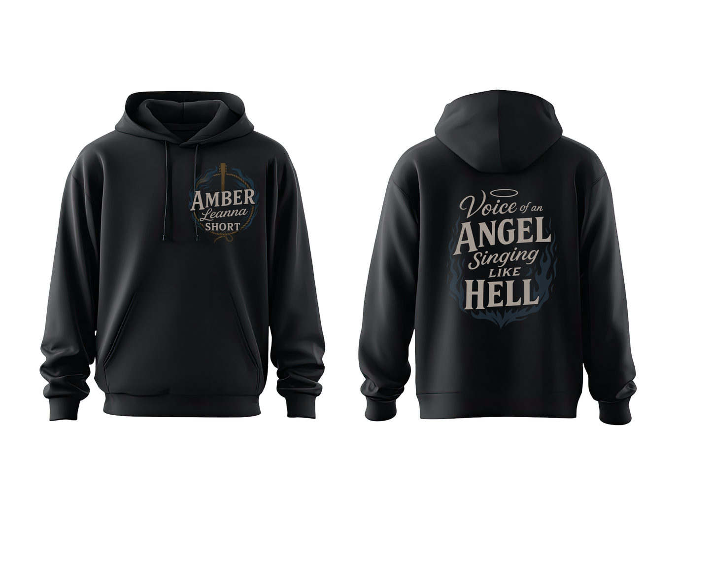 Amber Short Music Hooded Sweatshirt