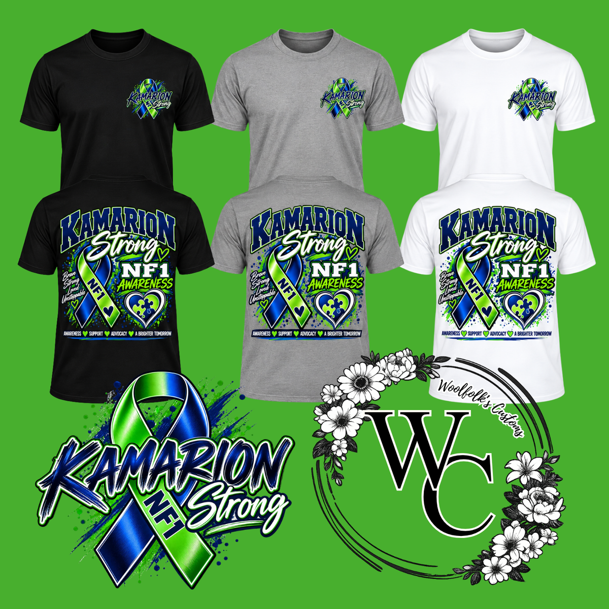 Kamarion Strong T- Shirt Fundraiser