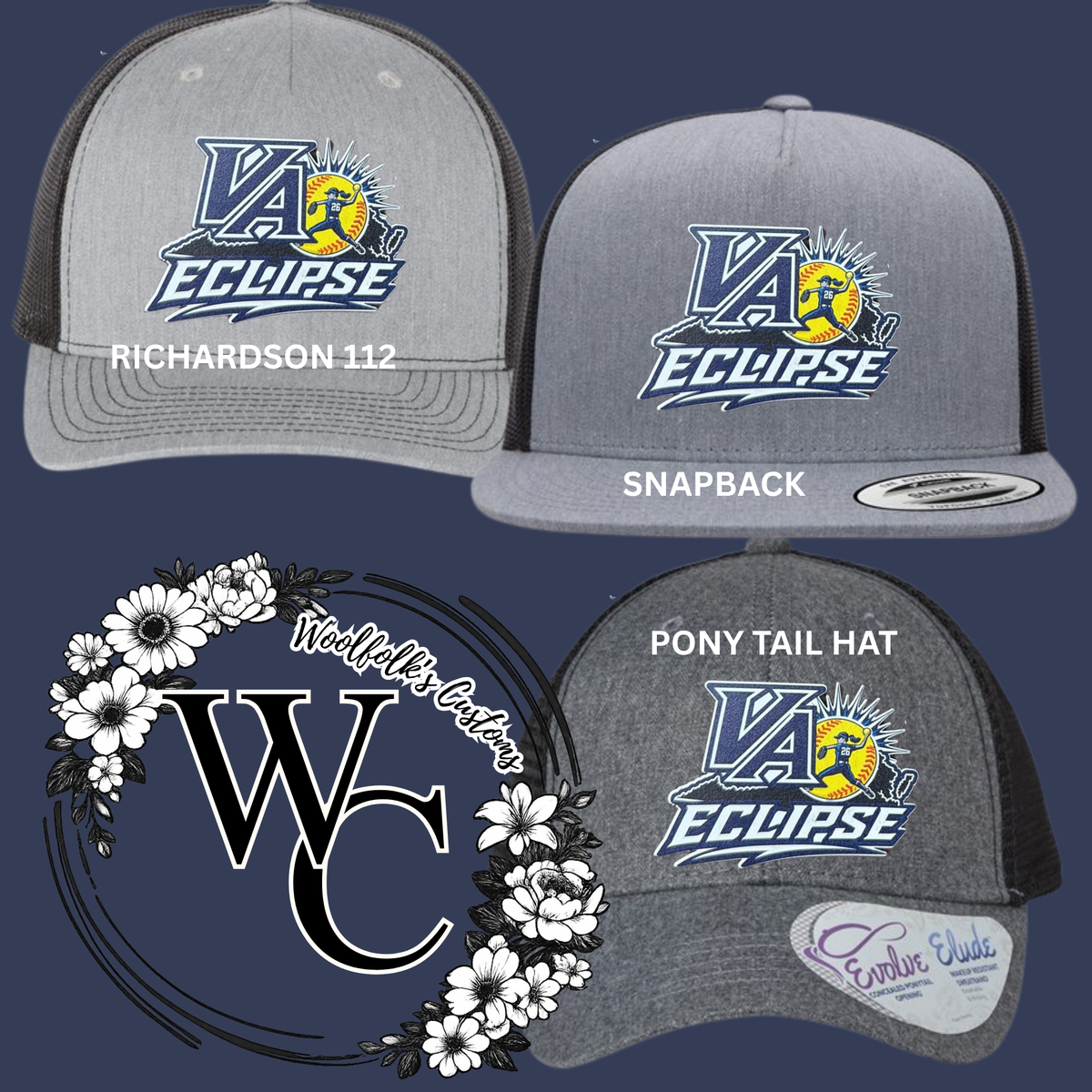 Virginia Eclipse HATS