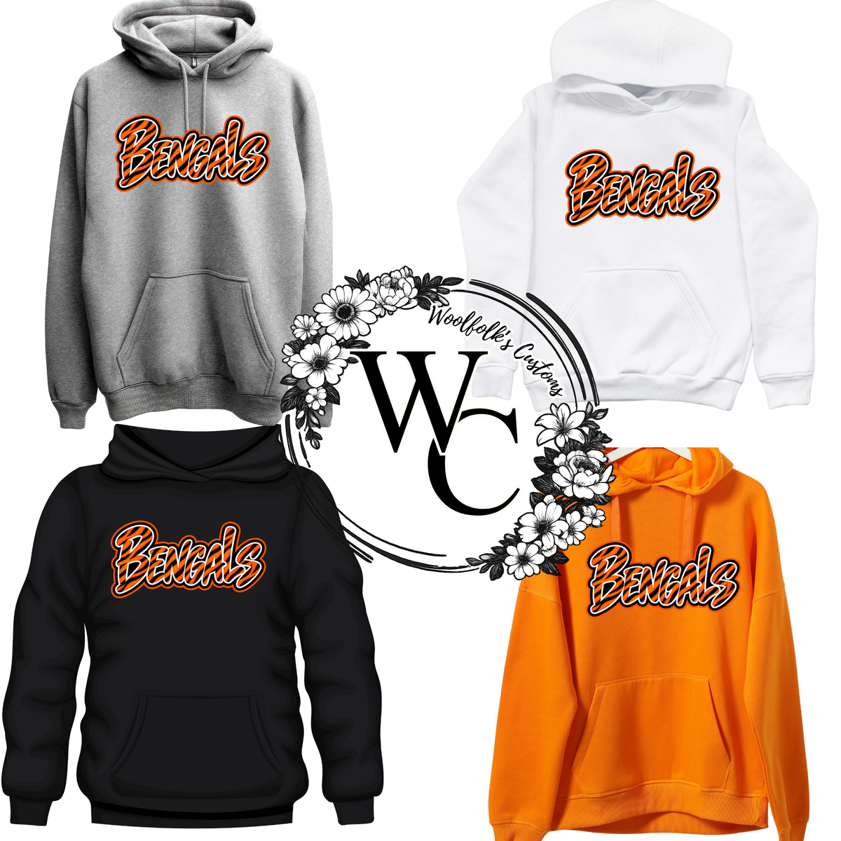Altavista Bengals Youth Football & Cheer Hoodie