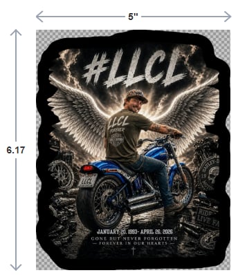 #LLCL Die-Cut Vinyl Decal