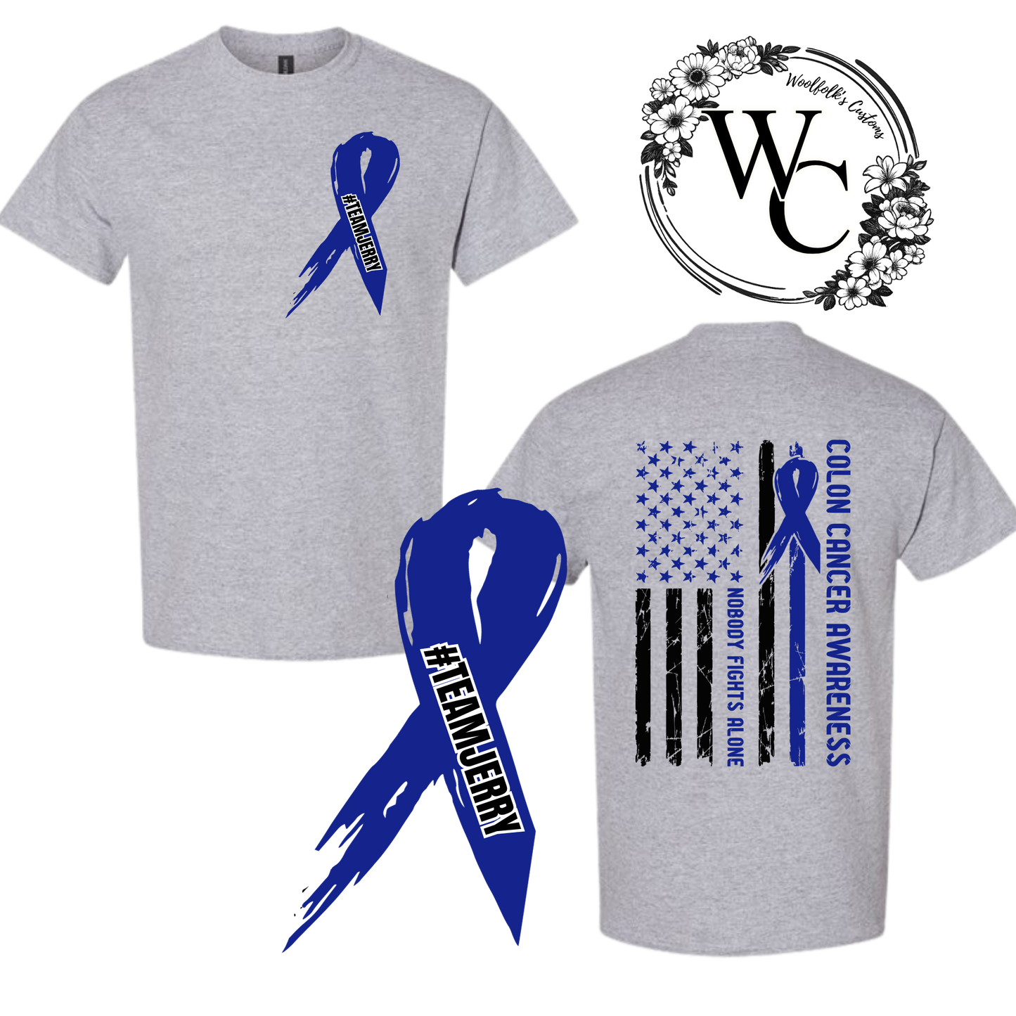 #TeamJerry Fundraiser T-Shirt