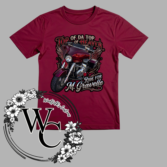 Ride for M. Gravelle