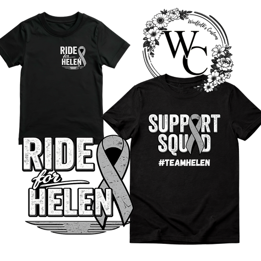 Ride For Helen Wyatt- Support T- Shirt