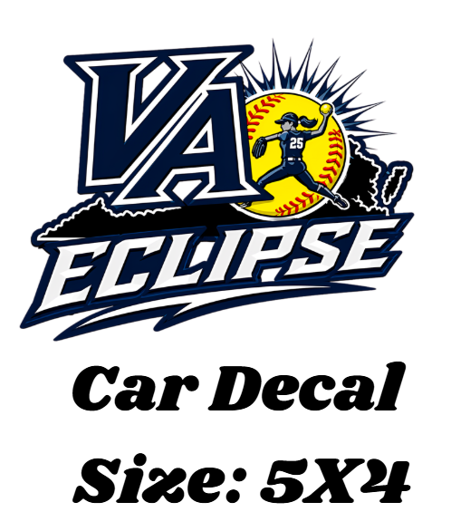Virginia Eclipse- Car Decal