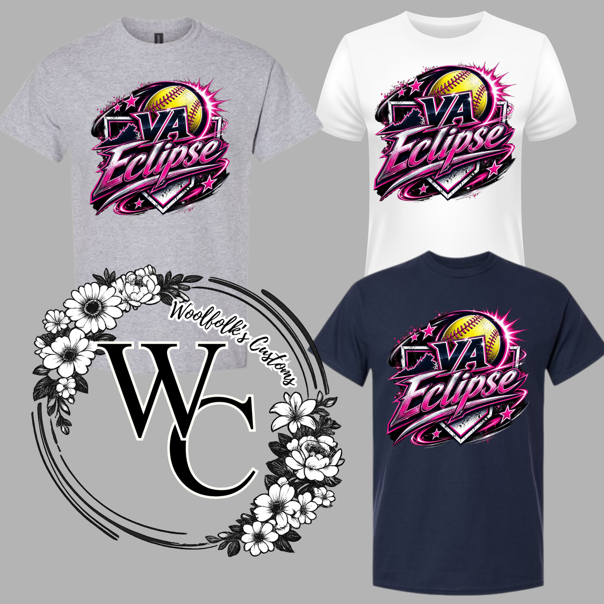 Virginia Eclipse T-Shirt Option #2