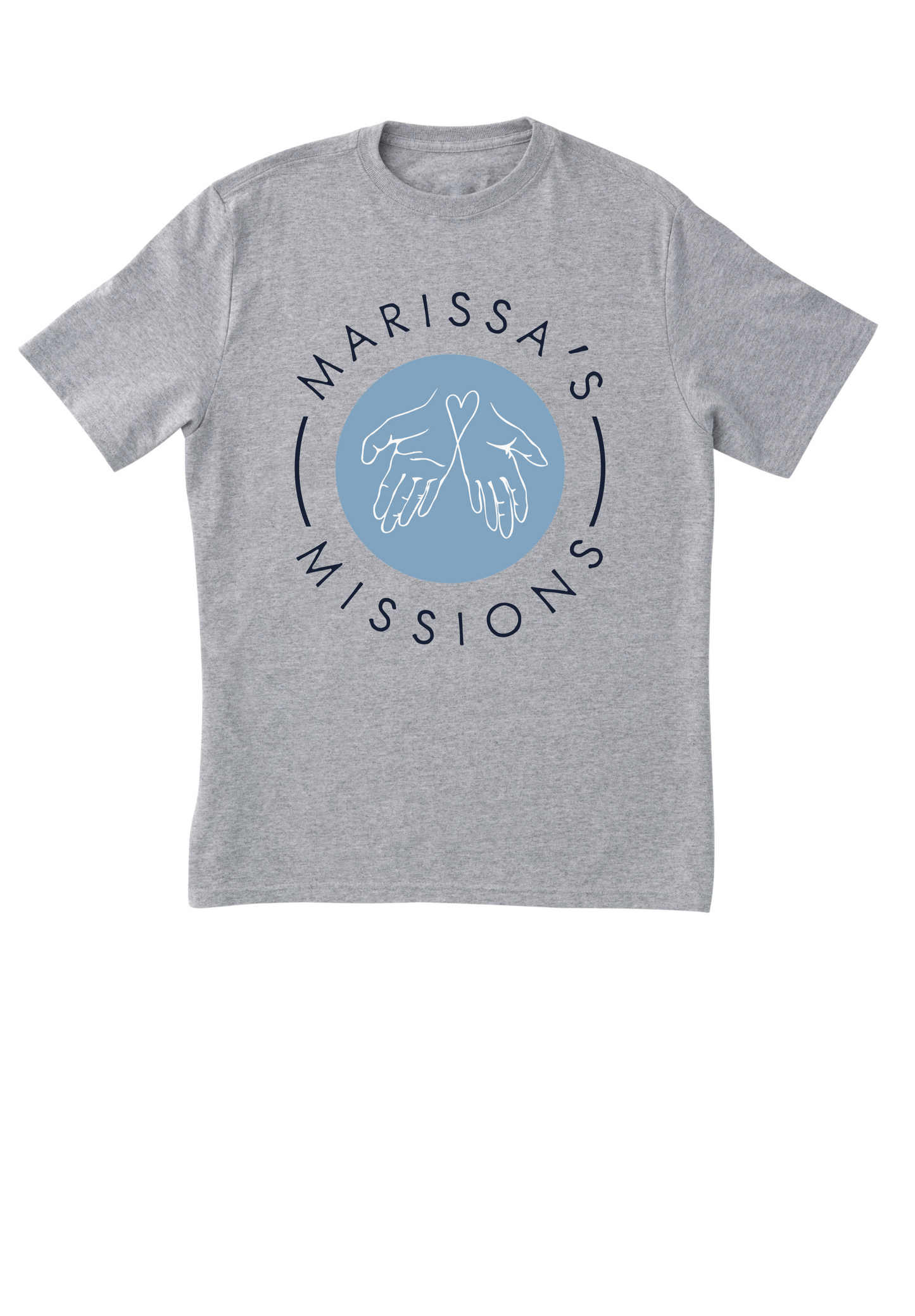 Marissa's Missions- Grey with Logo