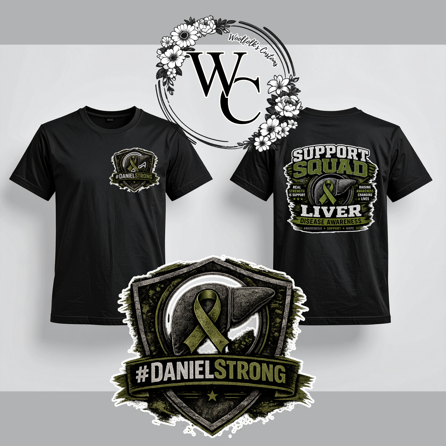 #DanielStrong Support Shirt